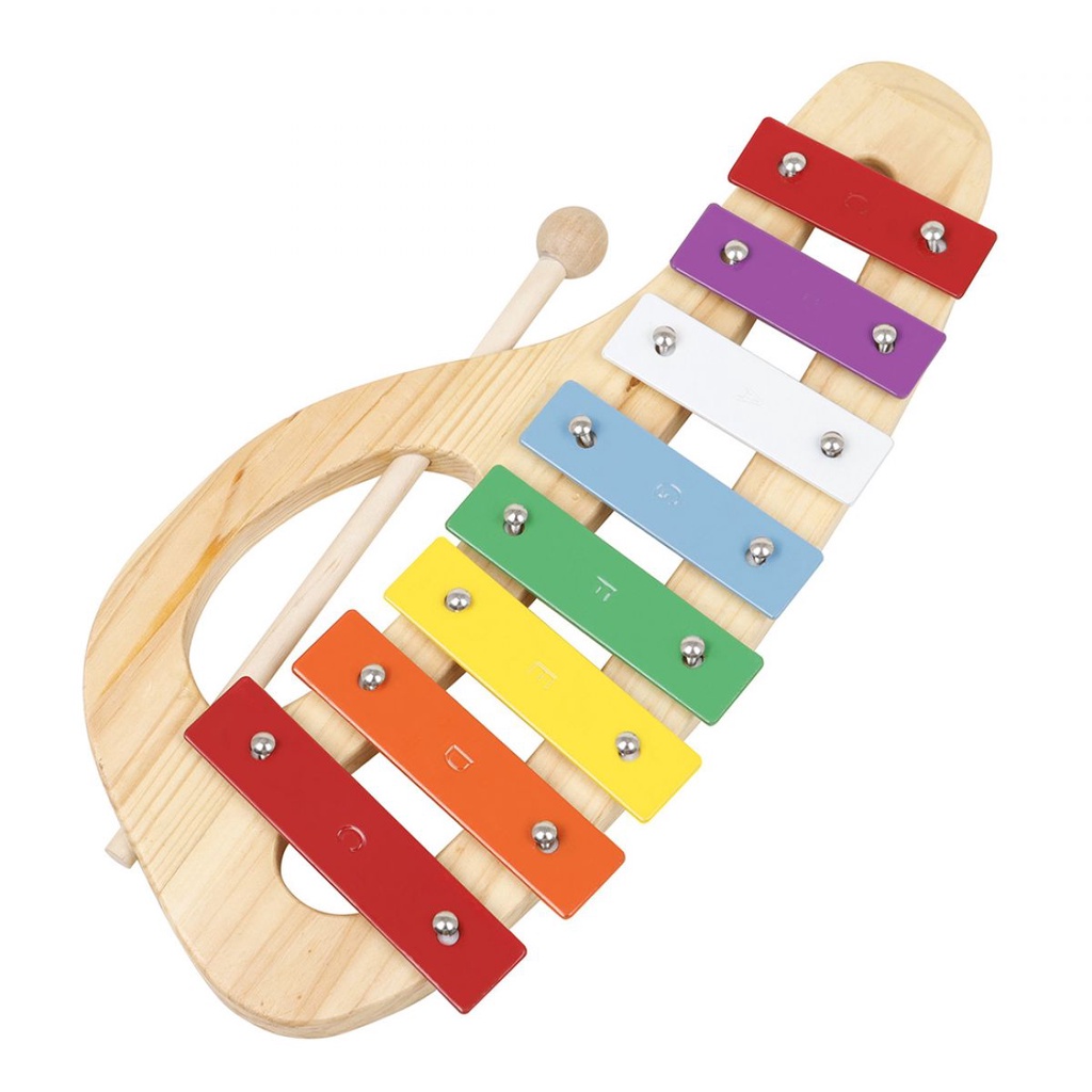 1pc Mainan Xylophone Portable Untuk Edukasi Anak