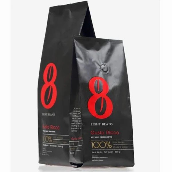 

8 EIGHT BEANS GUSTO RICCO KOPI BUBUK 250GR