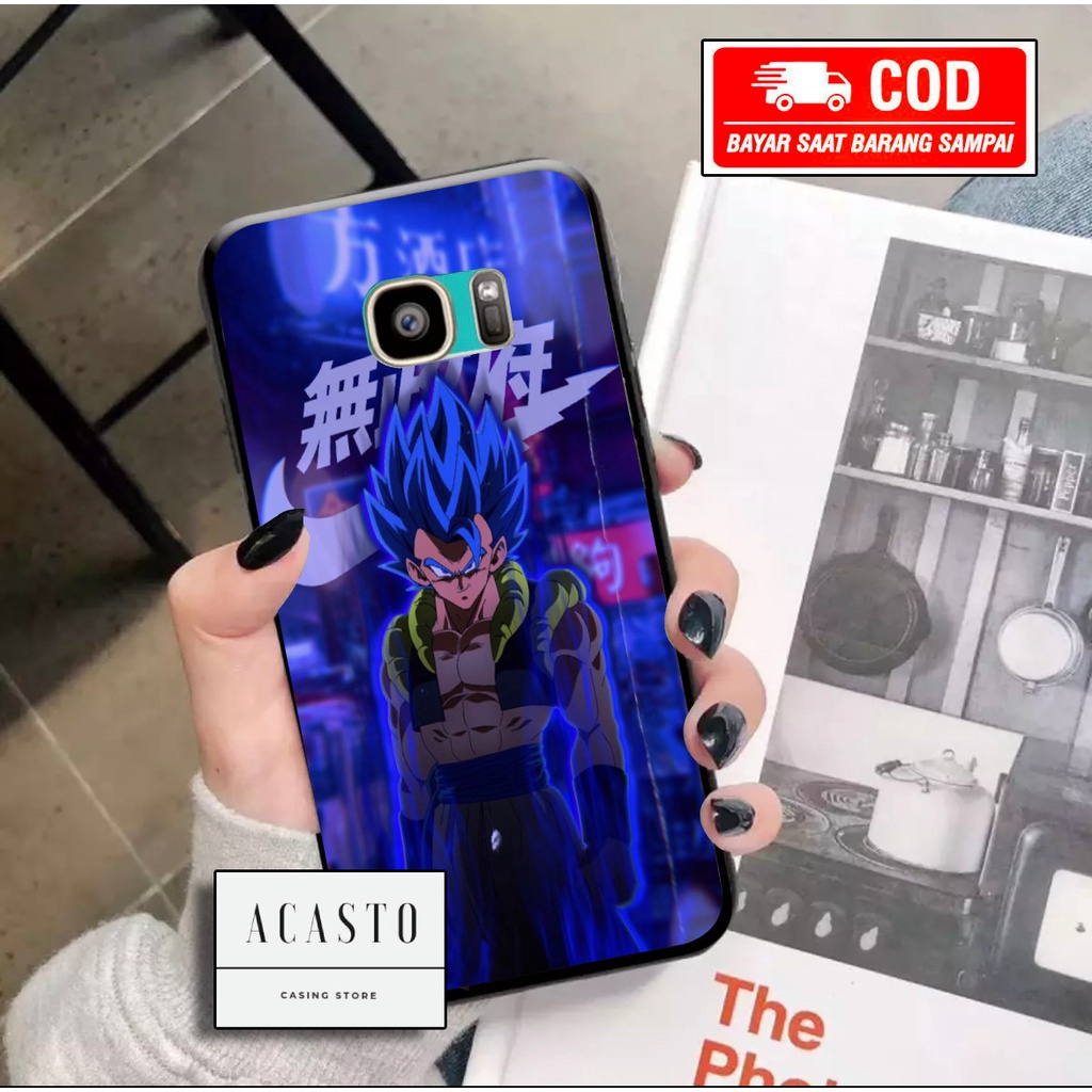 ACASTO Case Samsung S6/ S6 Edge/ S7/ S7 Edge motif fashion gambar anime drag0nball theme 001 unik ke