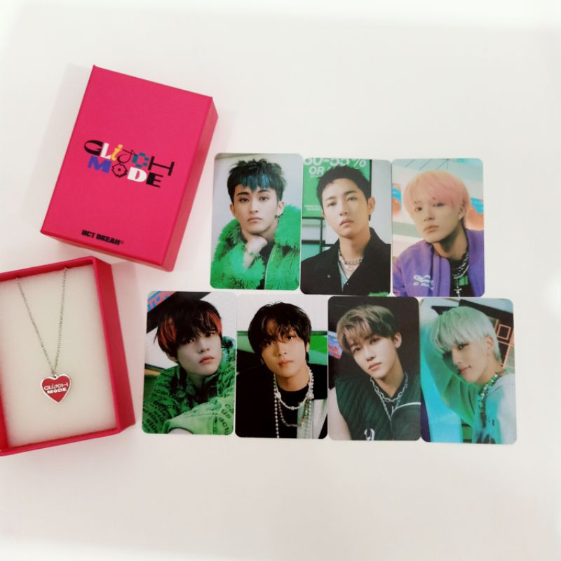 MERCHANDISE NCT DREAM NEKLACE GLITCH MODE