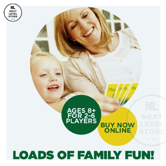 Play Nine Golf Card Game Board Games - Permainan Kartu Keluarga