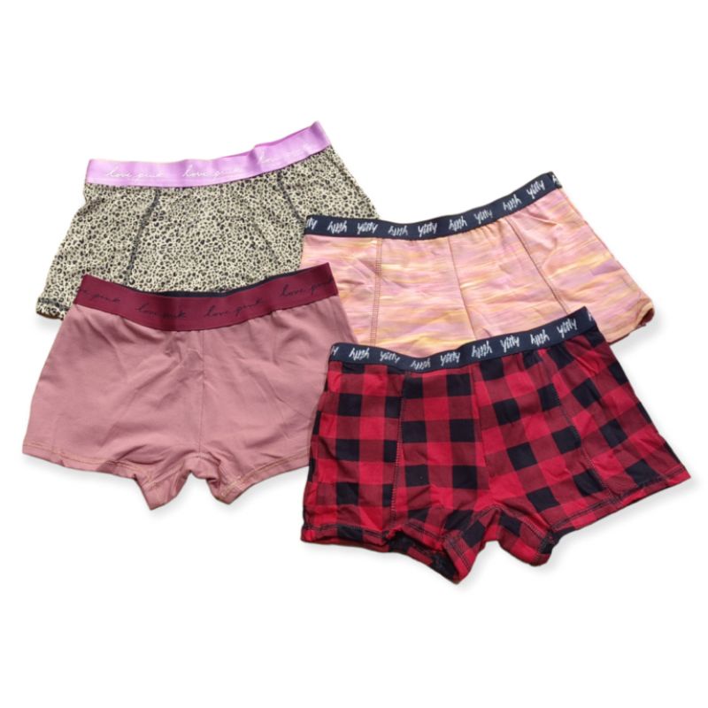 CD Boxer Wanita Cewe S-XXXL JUMBO MAX 110 kg dan Boxer Sepaha atau Celana Pop