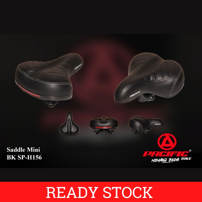 Jok Sadel Saddle Per Pegas Sepeda Pacific H156 Empuk Mini Ctb Lipat Mtb Minion Gunung Keranjang