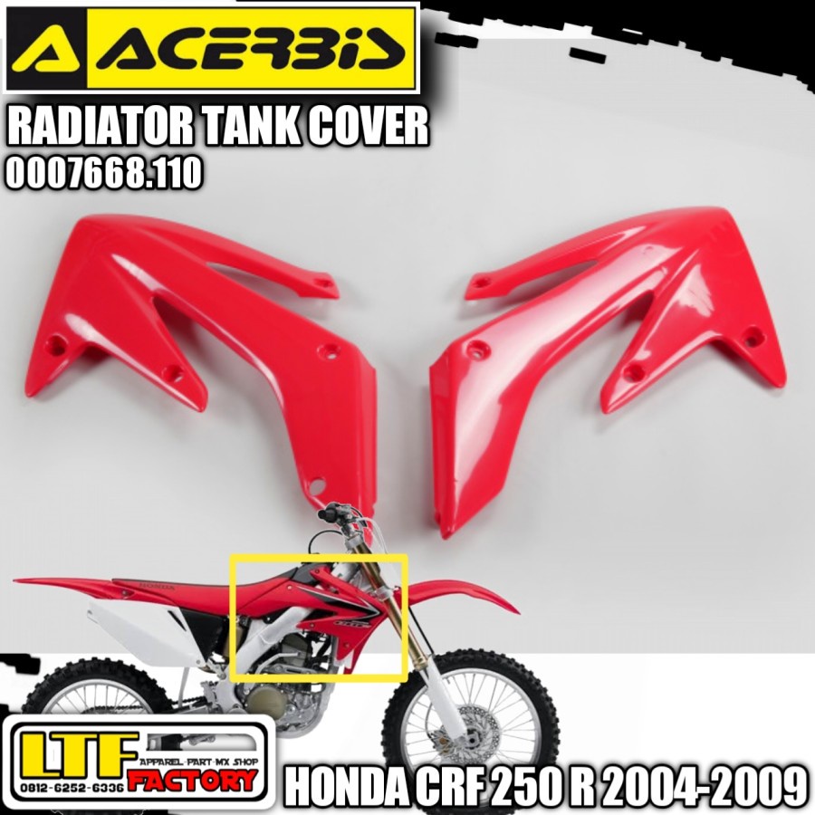HONDA CRF 250 450 R X - 2004 2005 2006 2007 2008 2009 2010 2011 2012 2013 2014 2015 2016 2017 2018 -