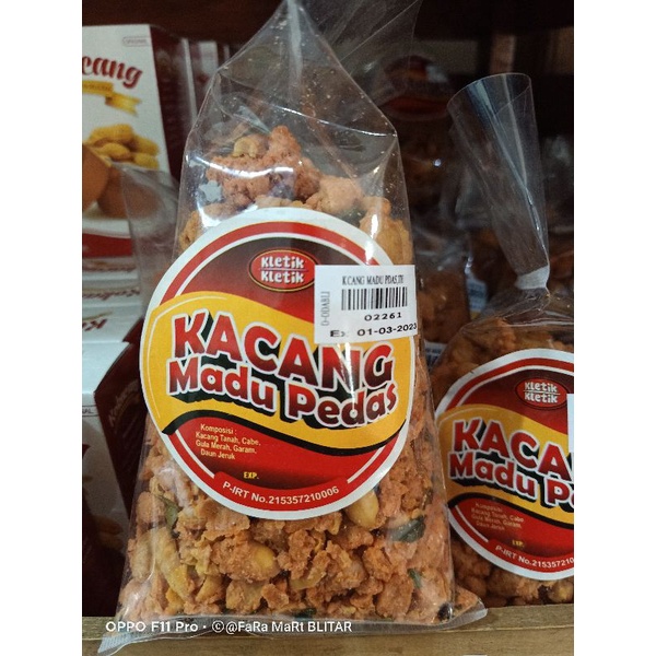 

KACANG MADU PEDAS KHAS BLITAR