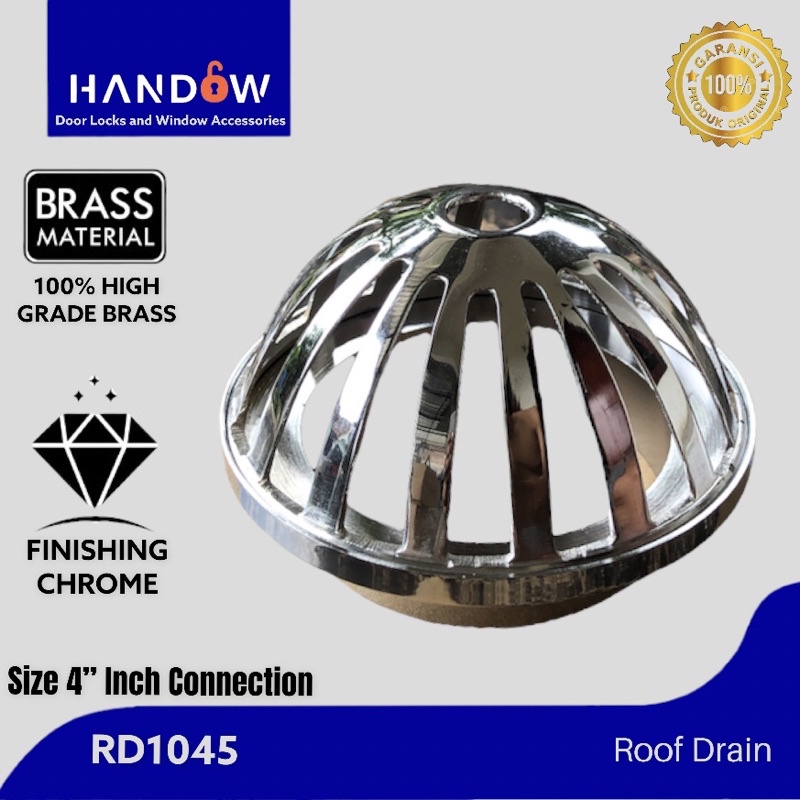 Roof drain kuningan saringan talang air saringan pipa air
