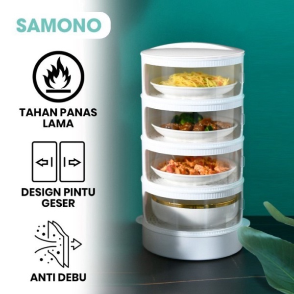 

Unik Samono Rak Makanan 4 SUSUN MULTI-LAYER FOOD COVER SSB33 Murah