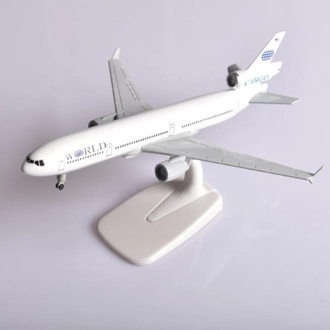 Md-11 Klm Mainan Pesawat Terbang Amerika Kargo Airlines Diecast Md11