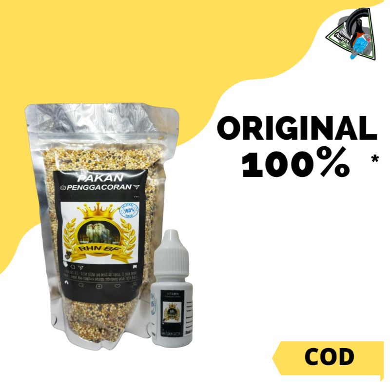 PAKAN DAN VIT RHN SALATIGA PAKAN PENGGACOR LOVEBIRD LOMBA DAN HARIAN