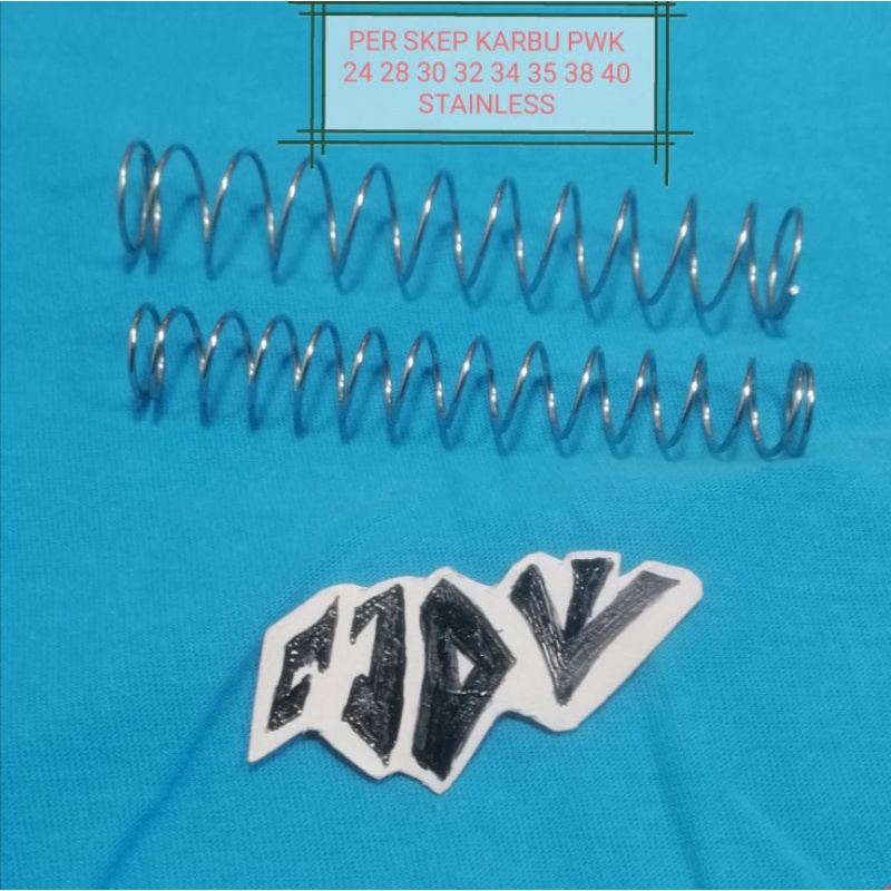 SPRING PER PIR STAINLESS SKEP KARBU CARBURATOR PWK 24 28 30 32 34 35 38 40 KEIHIN UMA RIDE IT SUDCO 