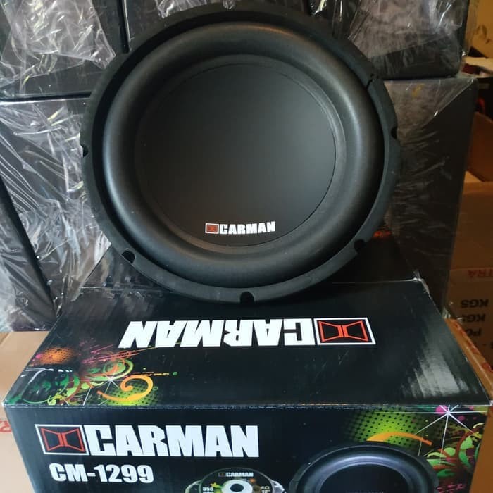 SUBWOOFER CARMAN 12" DOBEL MAGNET CM1299