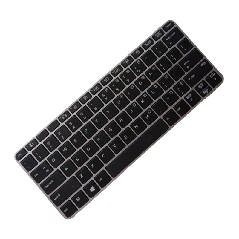 Btsg Layout US Keypad Keyboard Laptop Tanpa Titik Untuk HP EliteBook 725g3 725 G4