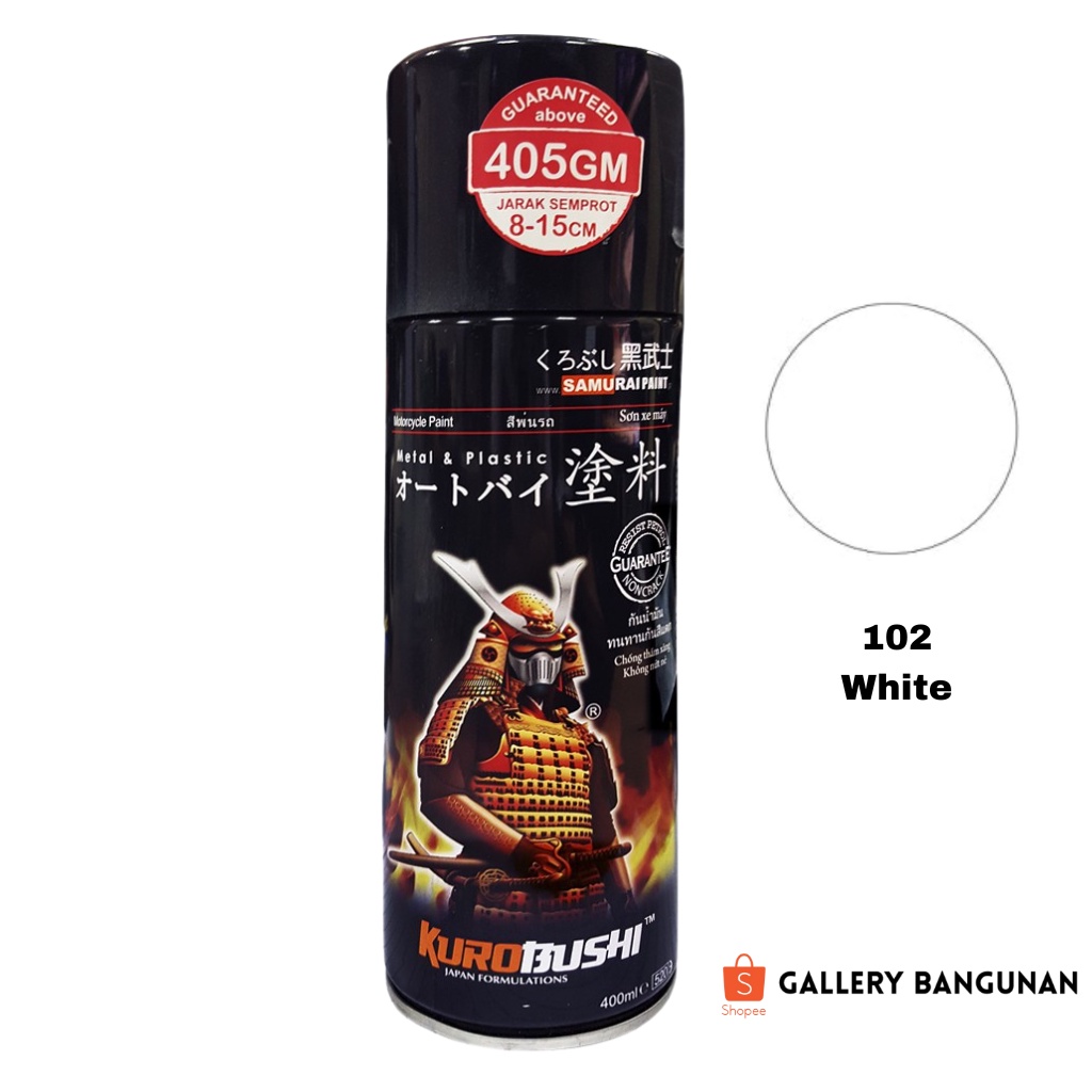 Samurai 102 White | Pilok Samurai | Pilox Samurai