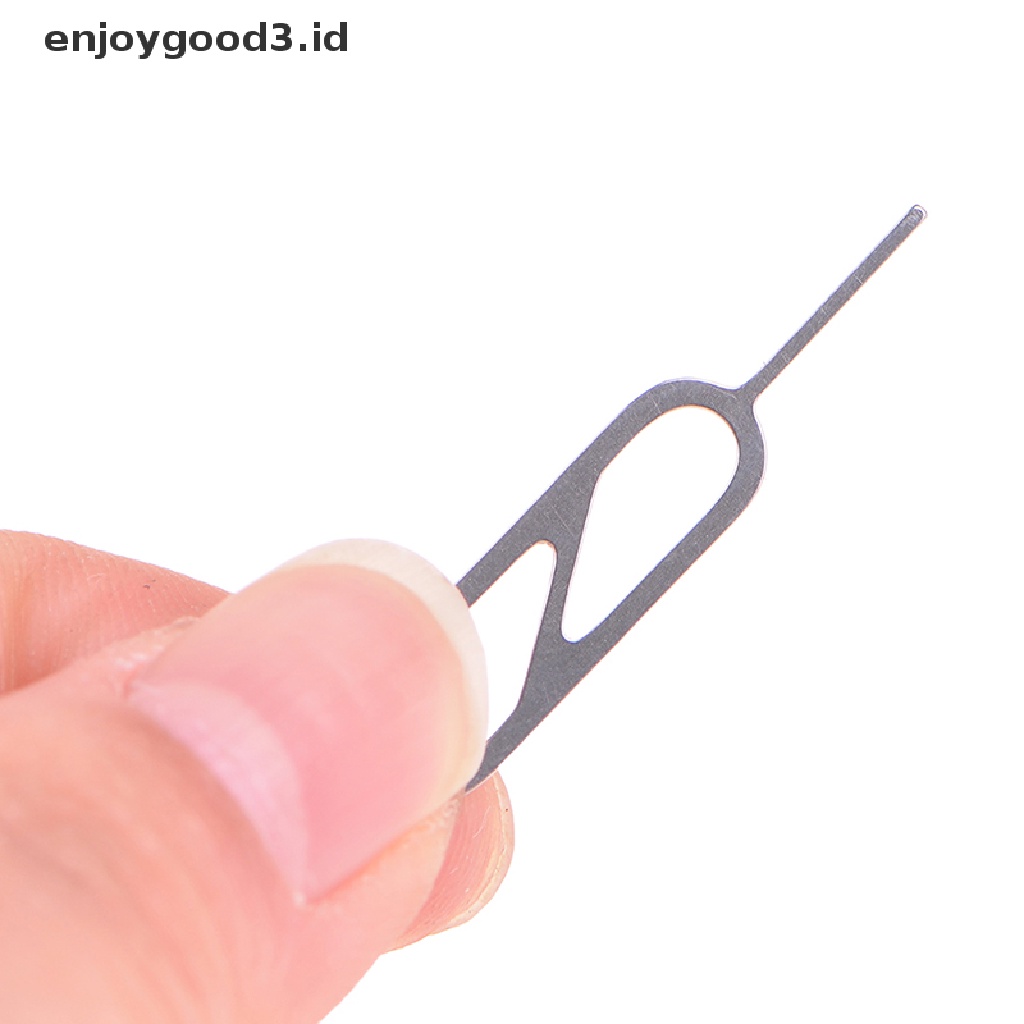 10 Pcs Alat pin Kunci eject Bahan stainless steel Untuk Baki Kartu Sim