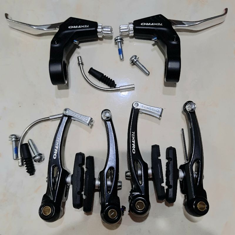 Rem V Brake Set Vbrake Sepeda Tektro