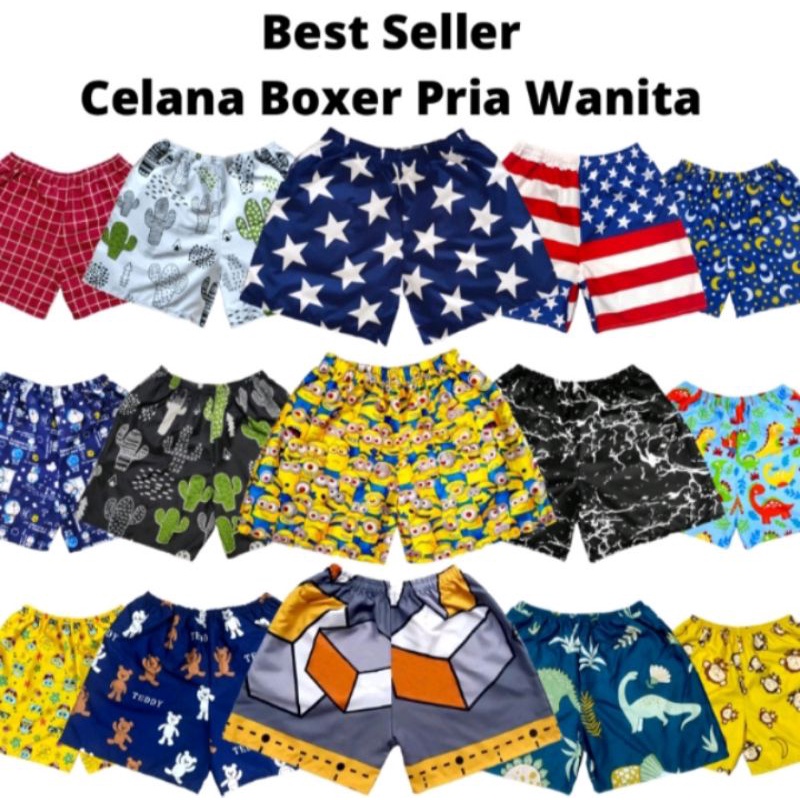 Ecer Rasa Grosir | Boxer Motif Terlaris | Boxer Best Seller