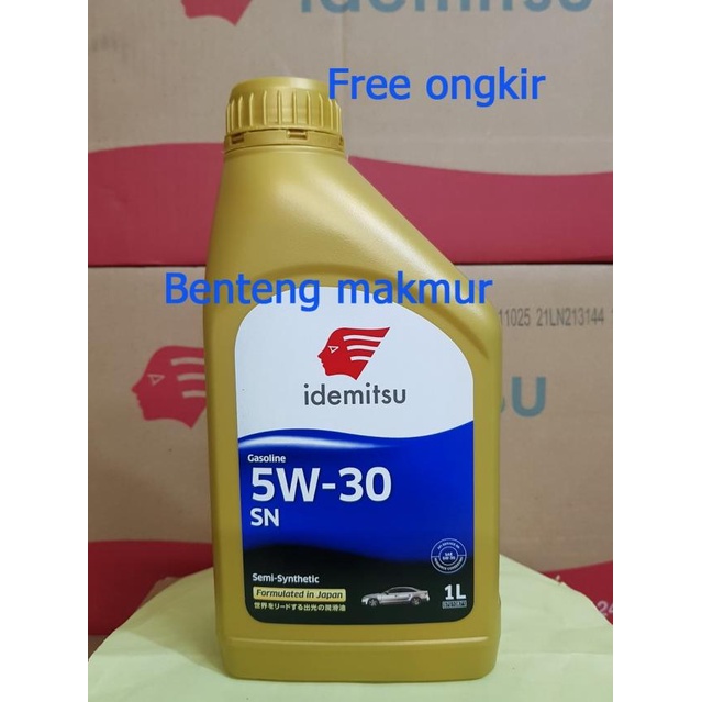 Oli mesin mobil IDEMITSU SN 5W30 semi sintetik