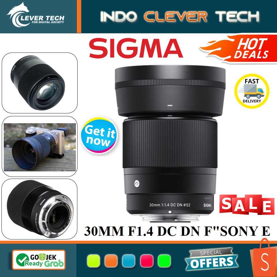 Sigma 30mm F1.4 DC DN For Sony E-Mount