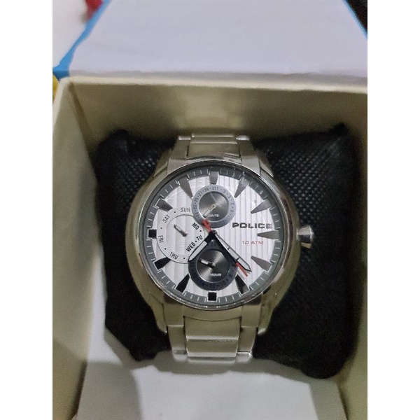 jam tangan original police preloved second bekas