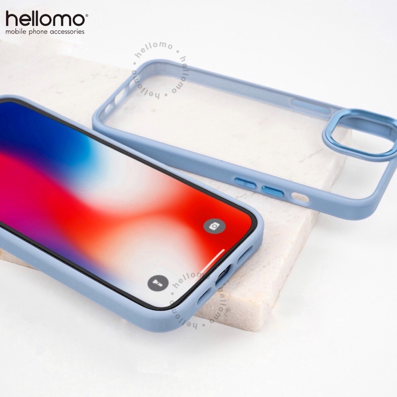 Steel Hybrid Case iPhone NeoHybrid Casing iPhone Chrome Premium Matte Bumper Case Acrylic Case Transparan