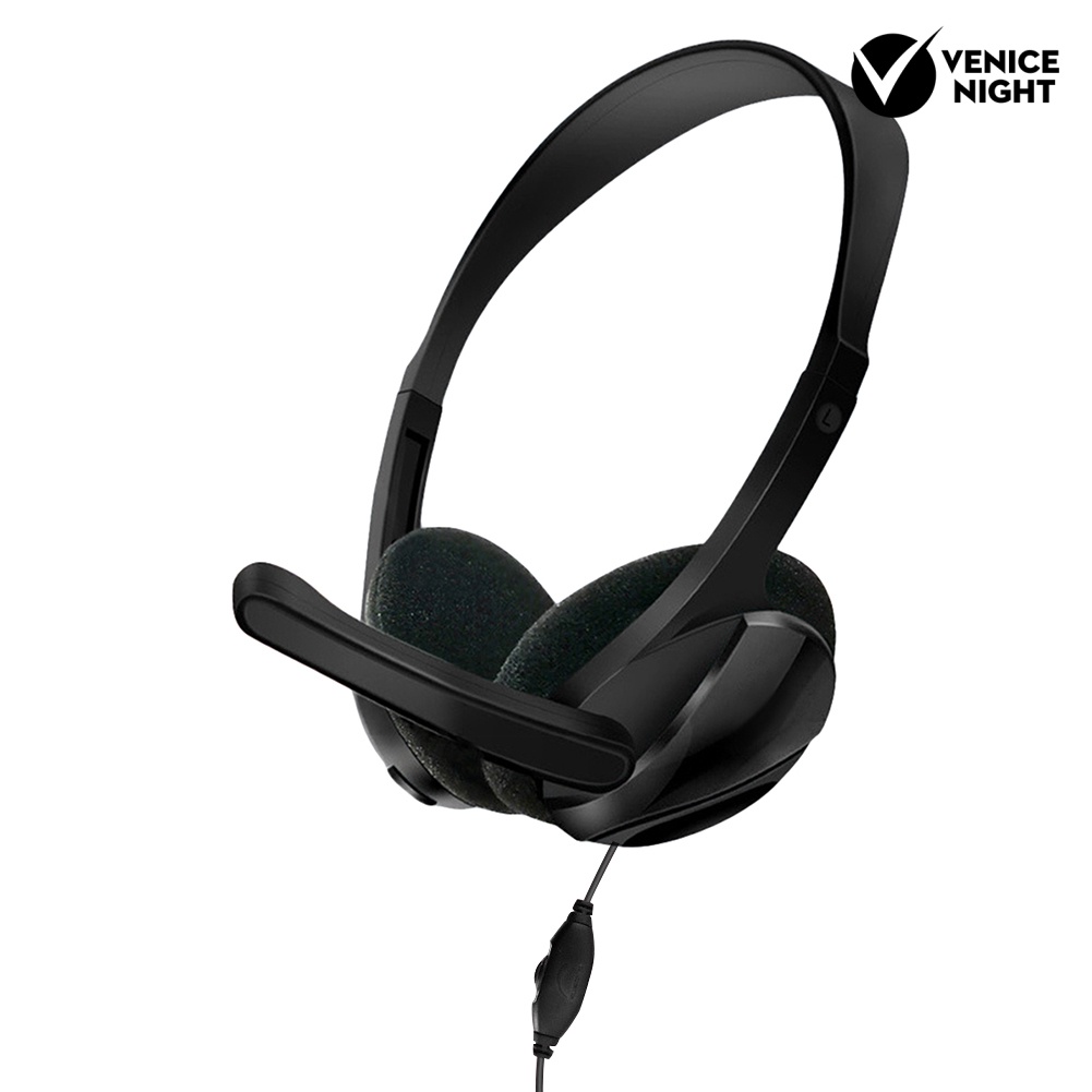 (VNEP) (Berkabel) GM-006 Gaming Headset Stereo Volumn Control Headphone dengan Mikrofon