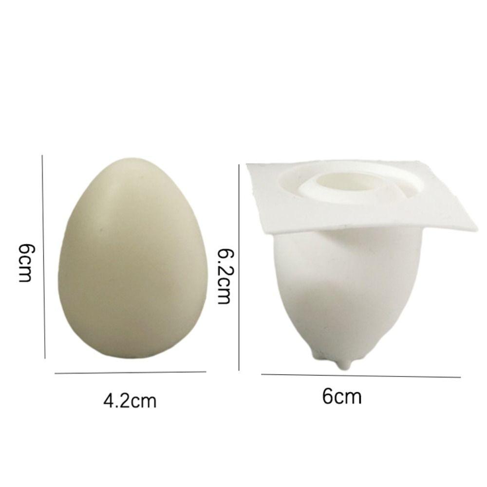 R-bunga Cetakan Lilin Telur Pesta Gereja DIY Craft Handmade Silicone Mold