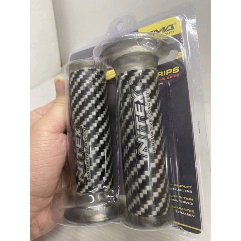 HandGrip Karbon Nitex Universal Semua Motor