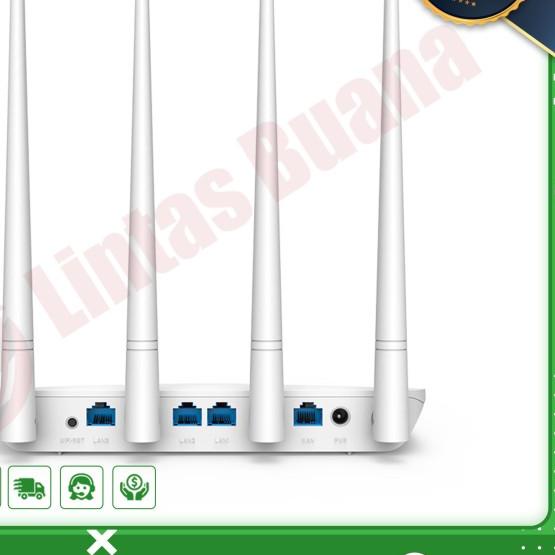 TENDA F6 Wireless N300 Router Tenda F6 Easy Setup Router 4 antena