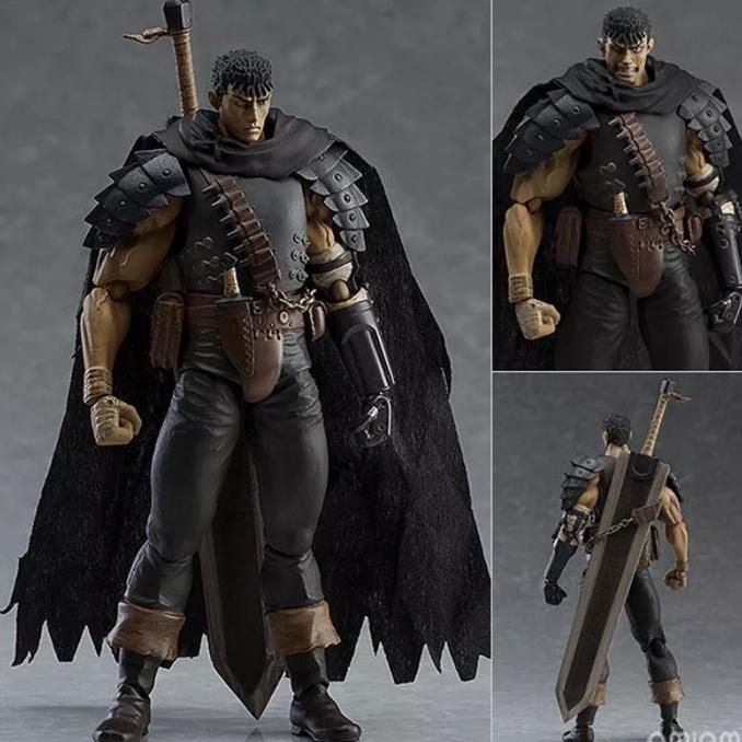 Figma Berserk Guys Warrior Black Sword Action Figure Limited
