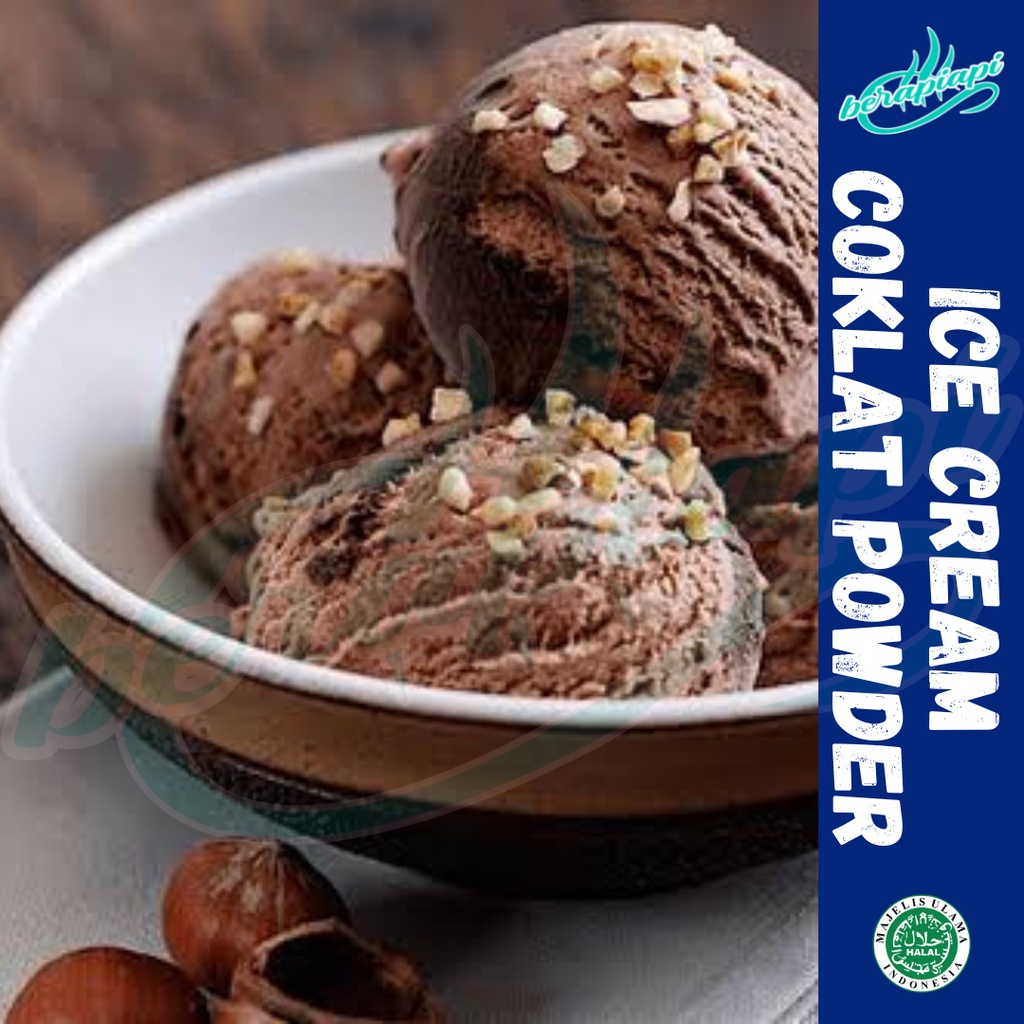 

POWDER / BUBUK ICE CREAM COKLAT 250 GRAM