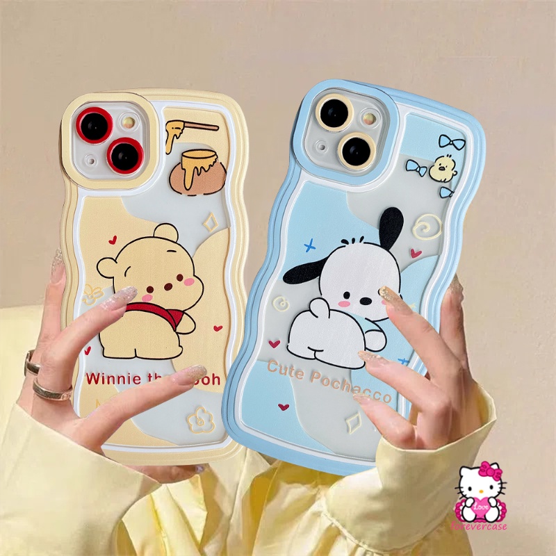 Soft Case TPU Motif Winnie The Pooh Untuk Realme C21Y C25 C11 C25s C15 5 C3 C12 6i 5i 5s C1 C35 C25Y C20A C11 2021