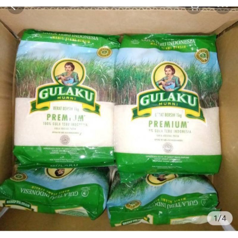 

gulaku premium 1 kg || gula indomaret