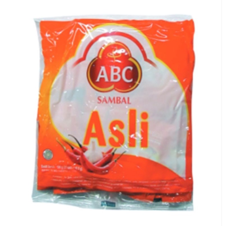 

( SATUAN ) ABC SAMBAL 8gr isi ( 1 pax = 22pcs )