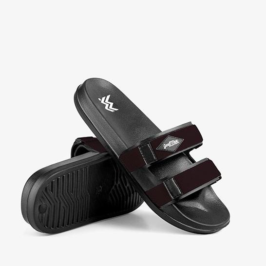 Geoff Max Official - Zekka Brown | Sandal Pria | Sandal Sliper - 40