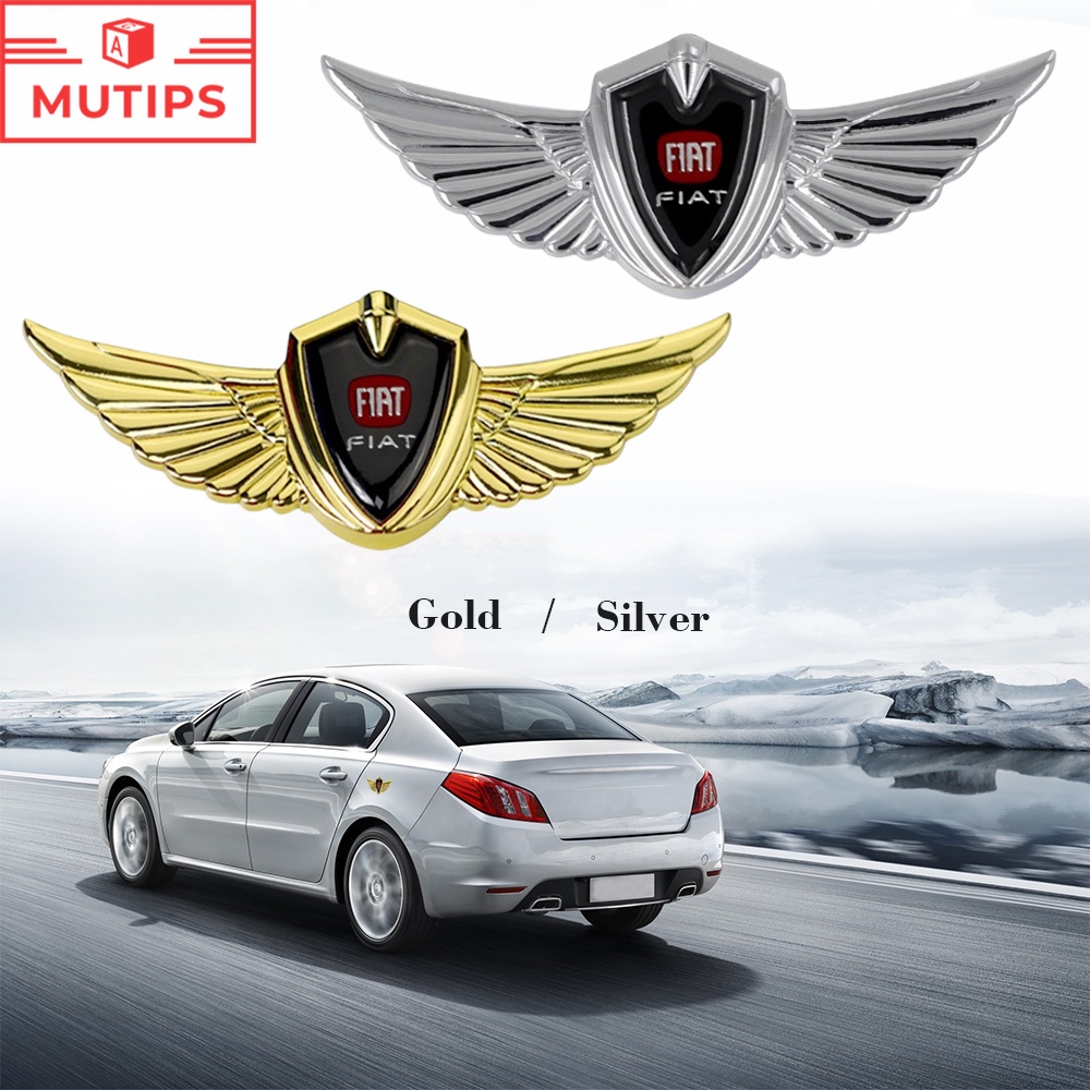 Stiker Emblem Logo FIAT 3D Bahan Metal Untuk Kap Depan Mobil Punto Palio Argo Stilo Strada Mobi Uno Toro 500 Bravo