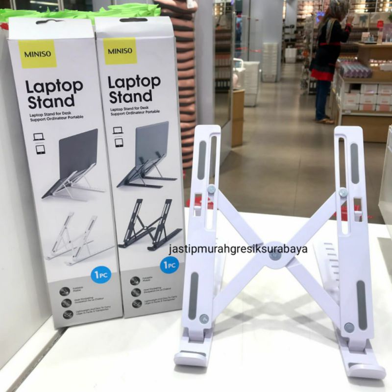 LAPTOP STAND FOR DESK MINISO TEMPAT LAPTOP