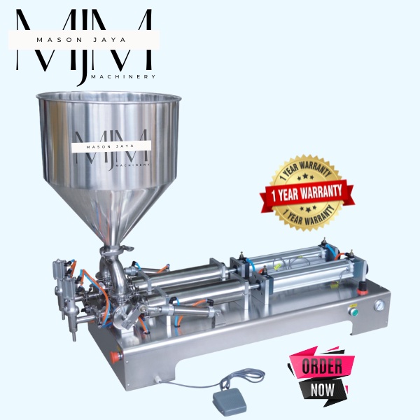Mesin Piston Filler Mesin Filling Pengisi Cairan Pasta PPF1000-TD Hualian