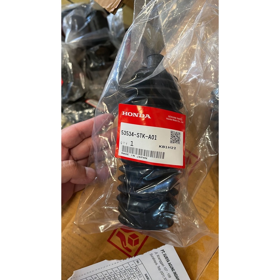 Karet Boot Rackstir Crv 2008-2012 , Crv Gen 3