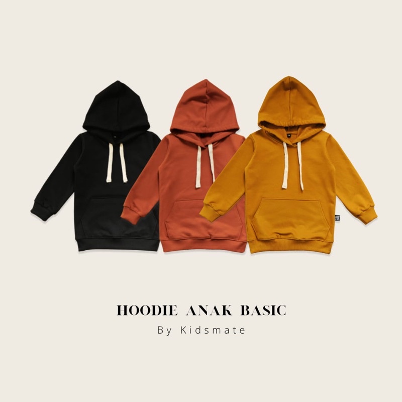 RACHIDKIDS / HOODIE ANAK / HOODIE ANAK POLOS / HOODIE BASIC