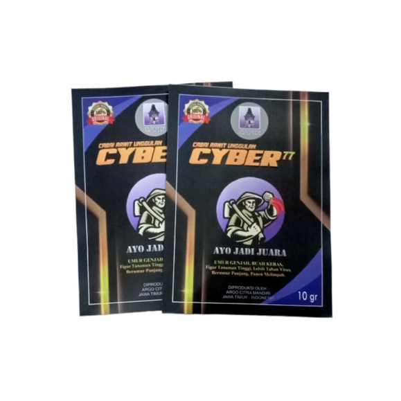 benih cabai rawit cyber 77 10gr