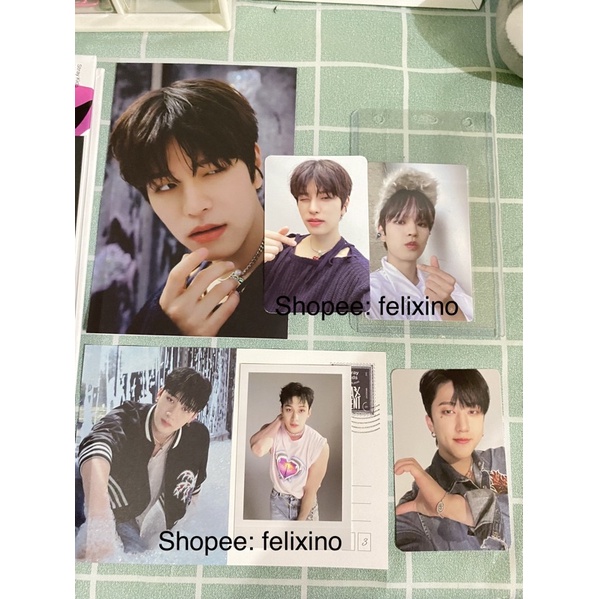 POB yes24 limited Seungmin pout, Changbin Maxident pc album tcrush heart ver standar photocard benef