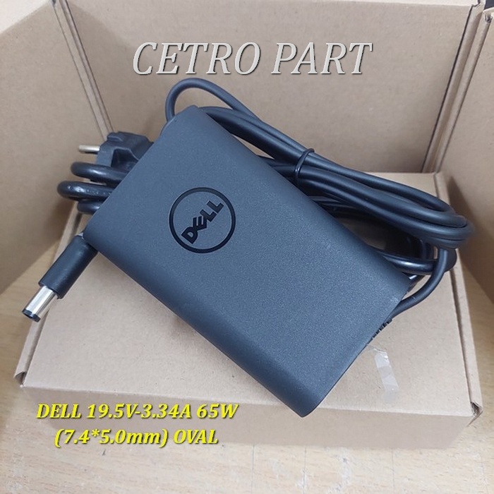 Adaptor Charger Laptop Dell Latitude 19.5v - 3.34a Jarum NEW MODEL OVAL - BERGARANSI