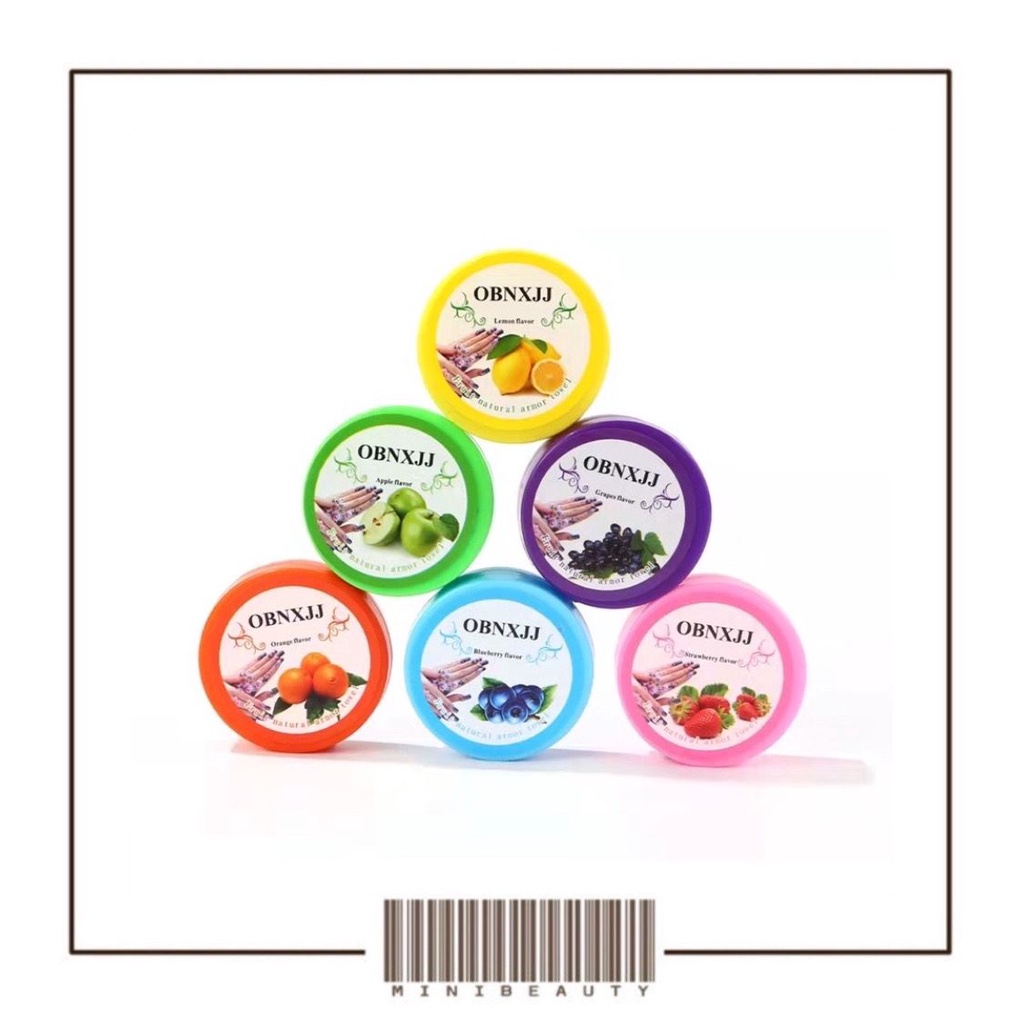 tisu pembersih kutek gel aroma buah penghapus cat kuku gel nail polish remover tissue