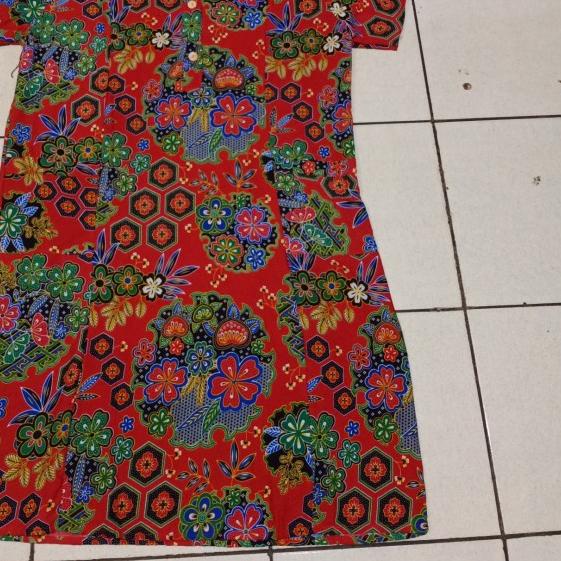 Daster Batik Pendek Kencana Ungu