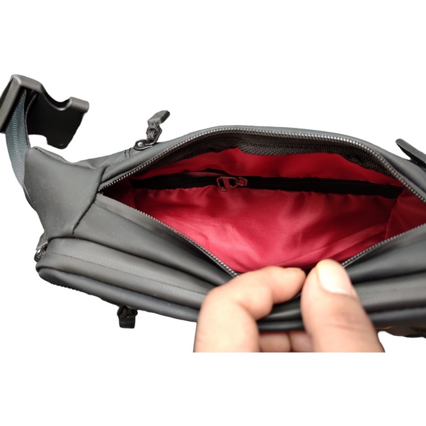 Tas Pinggang ANTI AIR Premium Polo Amstar Bahan Ballon Waterproof Waistbag Tas Selempang Bahu Tas Pria Wanita