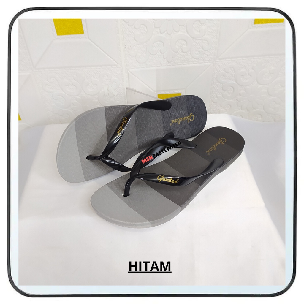 New Glazton Sandal flat terbaru wanita dewasa Sandal tipis anti slip cewe