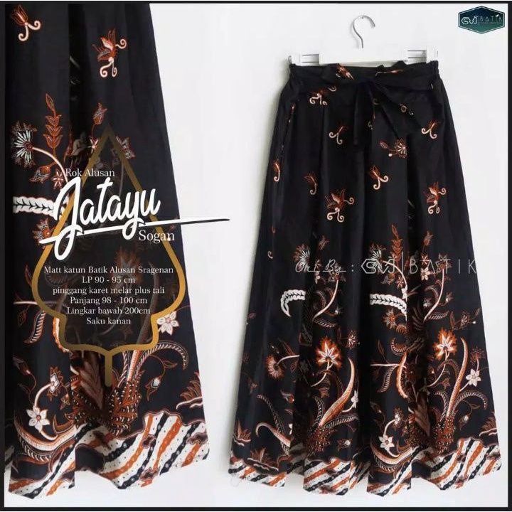 Rok Batik original Pekalongan garansi harga termurah Rok Batik Modern klok Bawahan Batik Ori By Batik safira