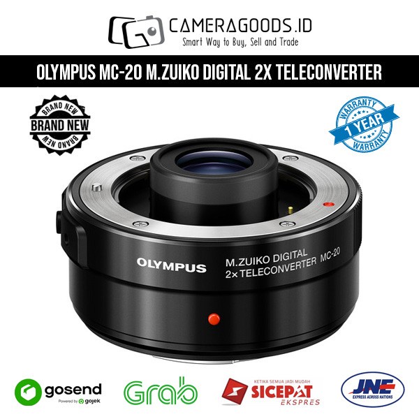 Converter Olympus Mc-20 M.Zuiko Digital 2X Teleconverter