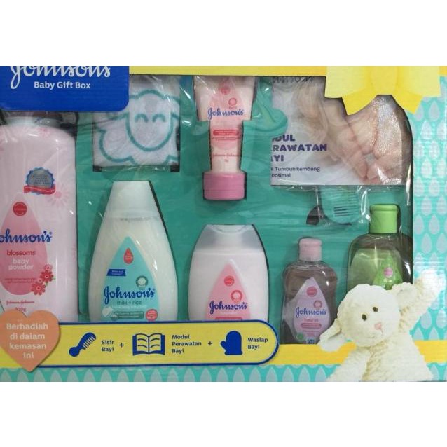 Johnson's / Johnson Baby Gift Set Box + KERTAS KADO - BABY GIFT BOX