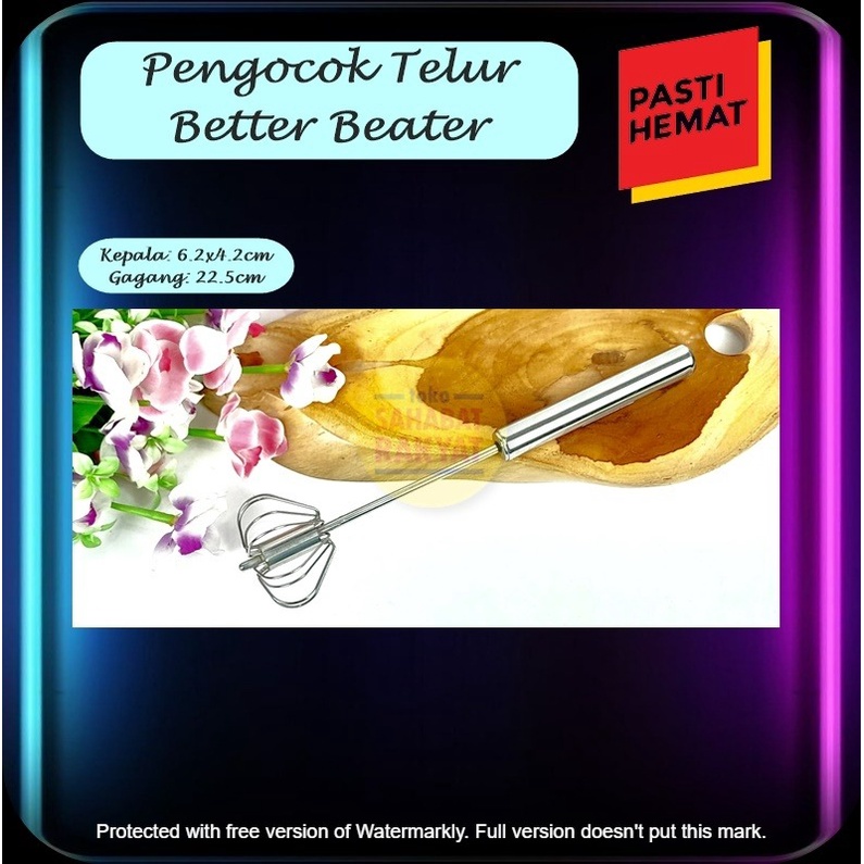 Pengocok Telur Better Beater Stainless